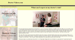 Desktop Screenshot of doctor-videos.com
